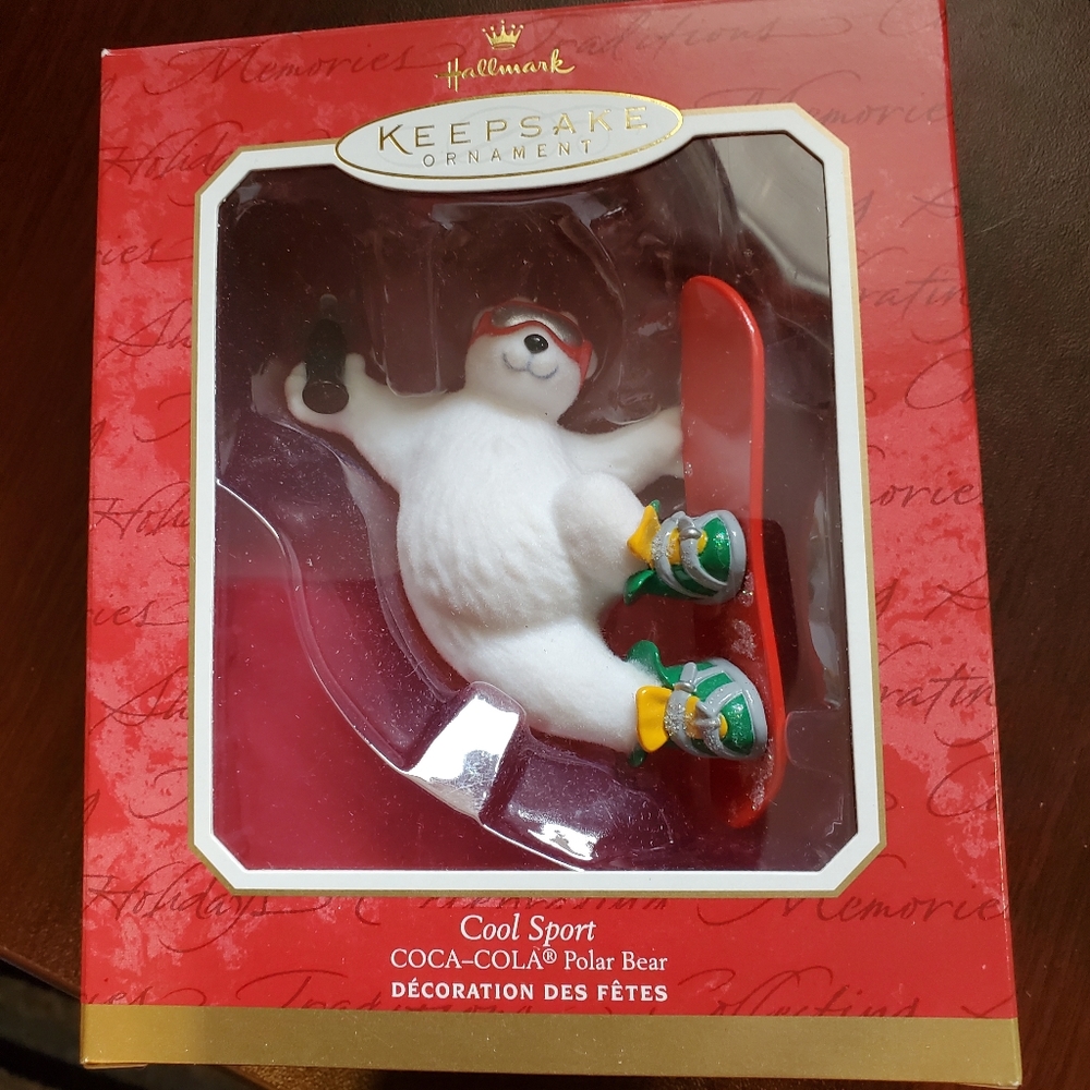 Coca-Cola Polar Bear Hallmark ornament